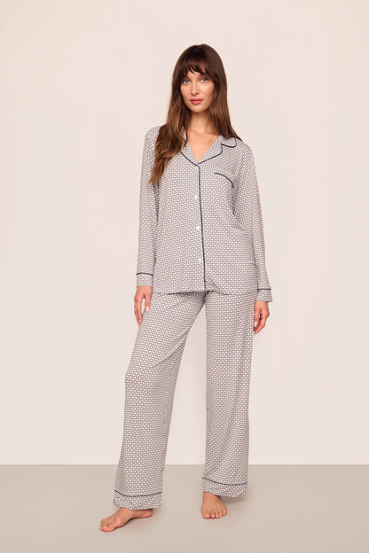 Gisele Printed Long PJ Set