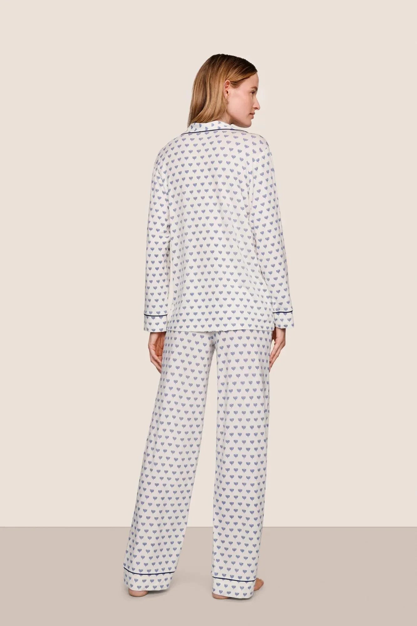 Gisele Hannukah Printed Long PJ Set
