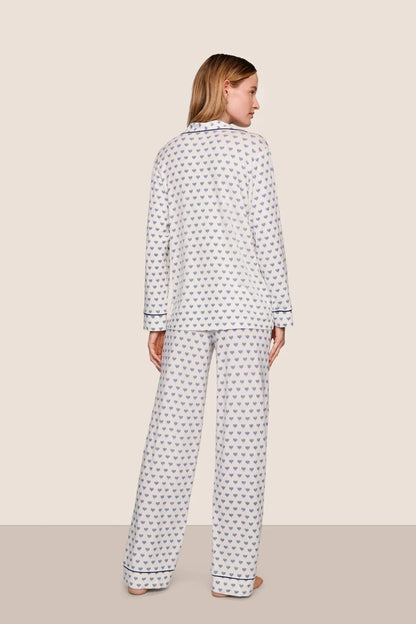 Gisele Hannukah Printed Long PJ Set