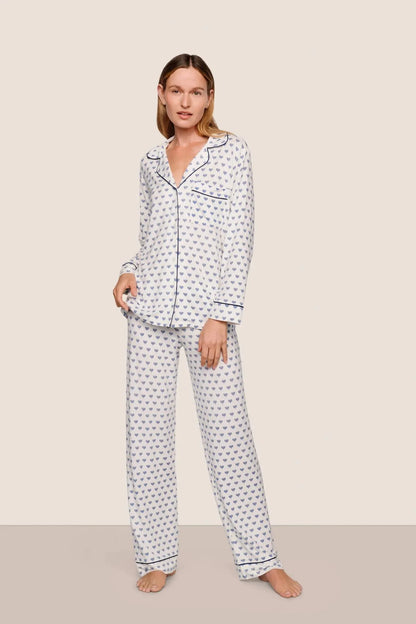 Gisele Hannukah Printed Long PJ Set