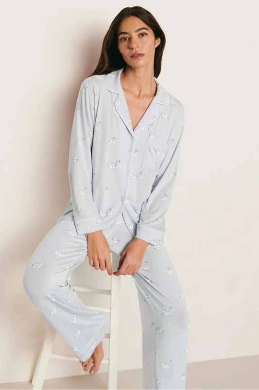 Gisele Printed Long PJ Set