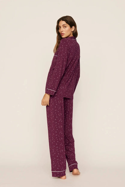 Gisele Printed Long PJ Set