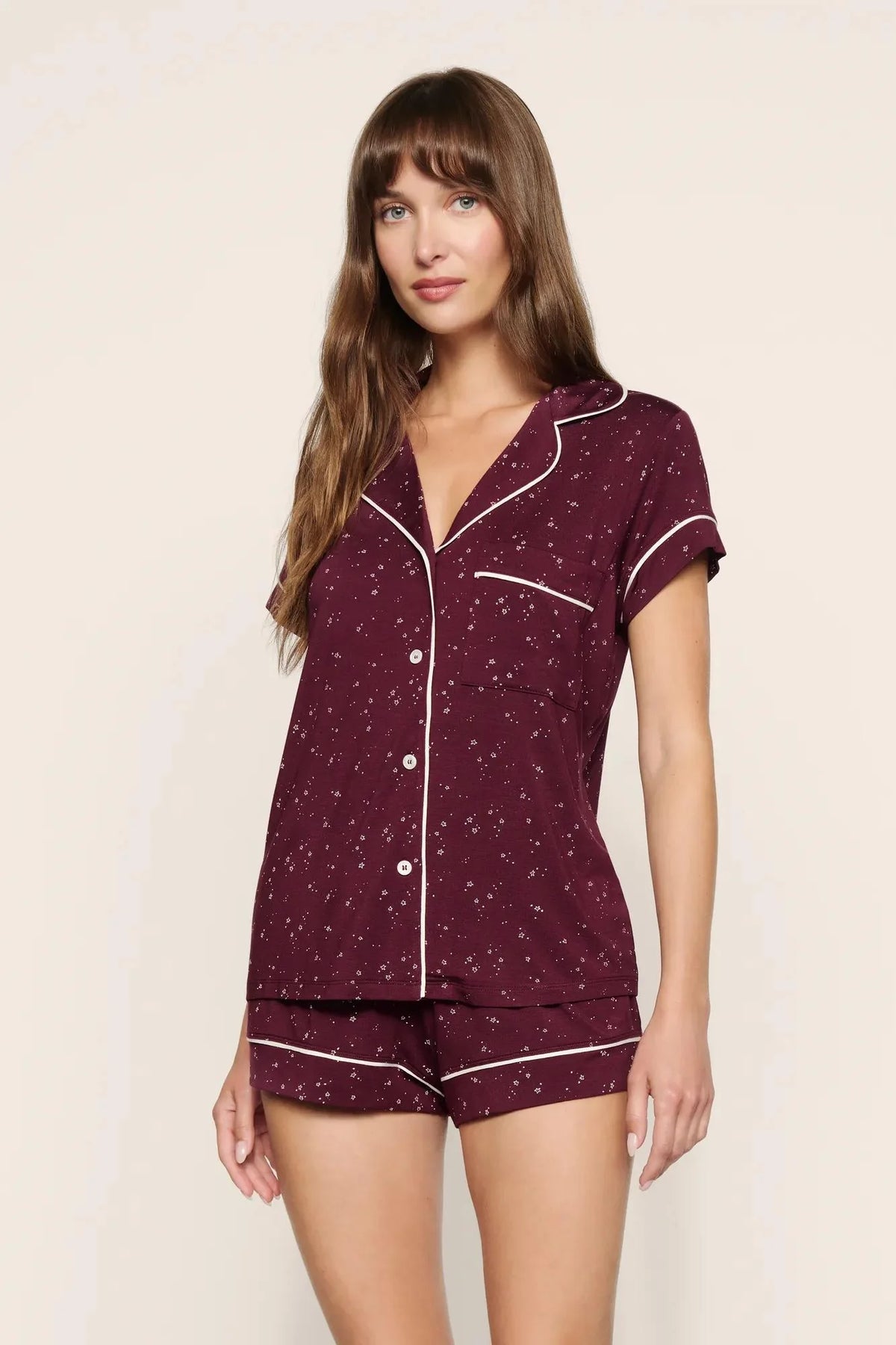 Gisele Printed Shortie Set