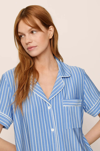 Gisele Printed Relaxed Short PJ Set