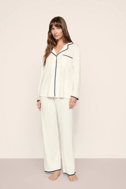 Frida Whipstitch Long PJ Set