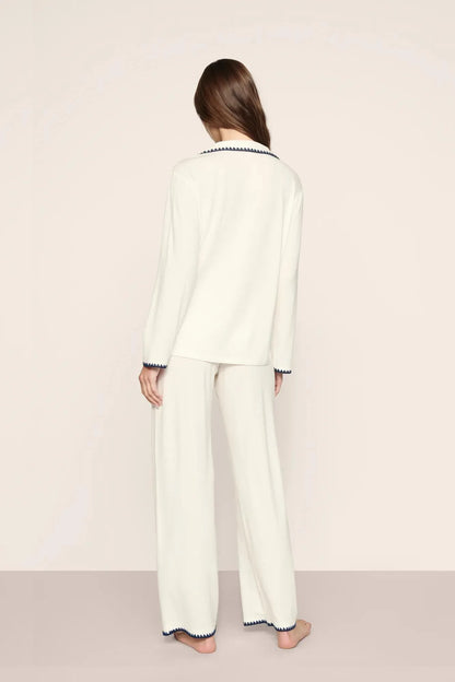 Frida Whipstitch Long PJ Set