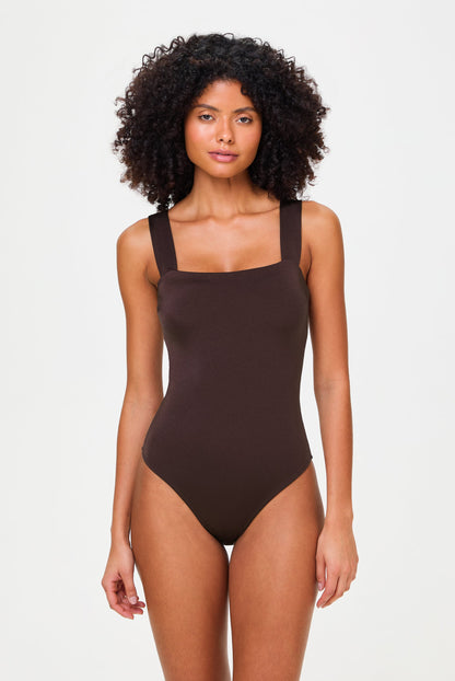 Coco Palm Square Neck One Piece