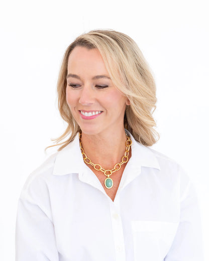 Caroline Loop Chain Necklace