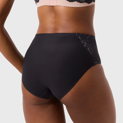 Lace High-Waisted Retro Bikini