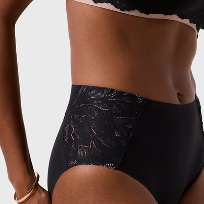 Lace High-Waisted Retro Bikini