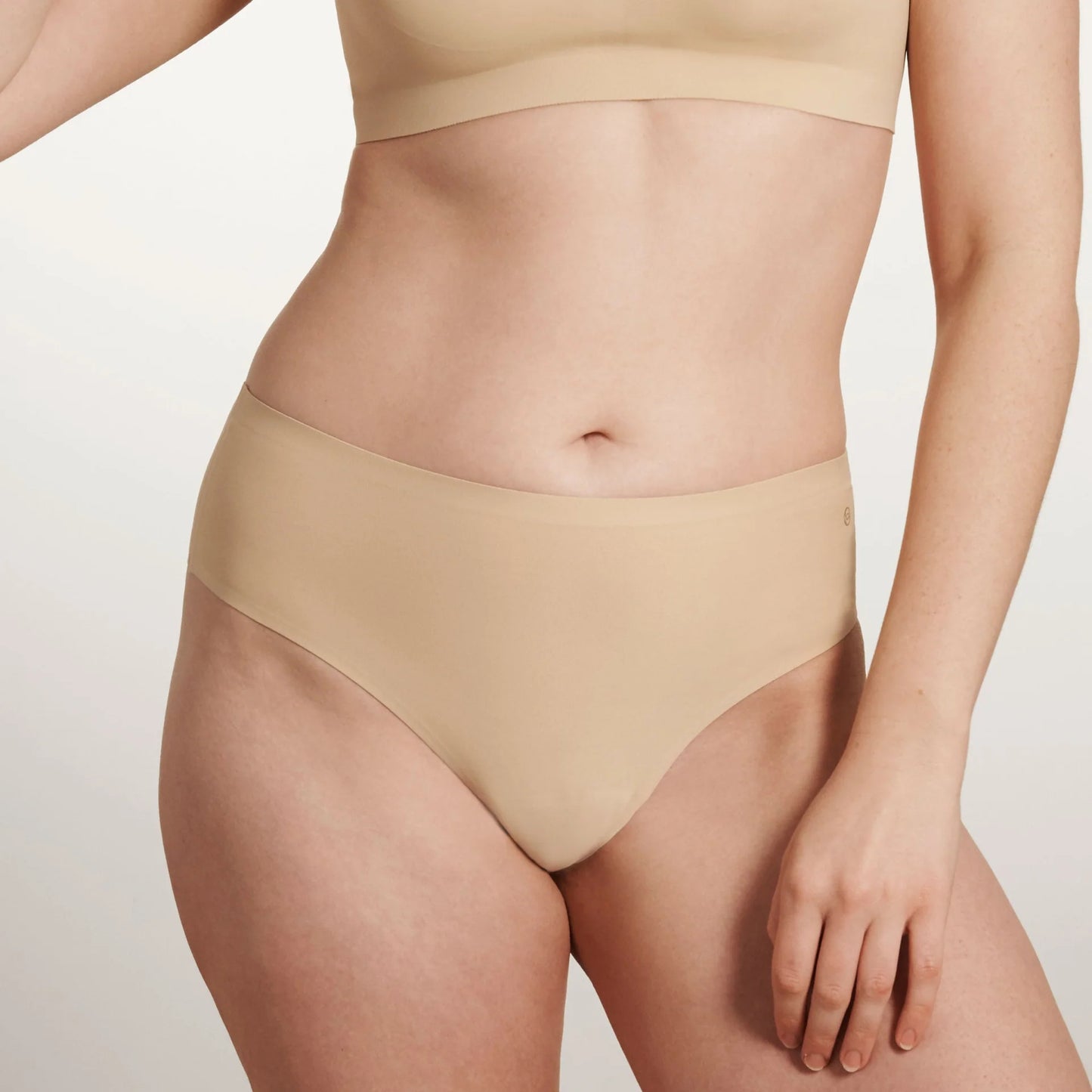 High Waisted Thong