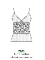 Lace Strappy Top