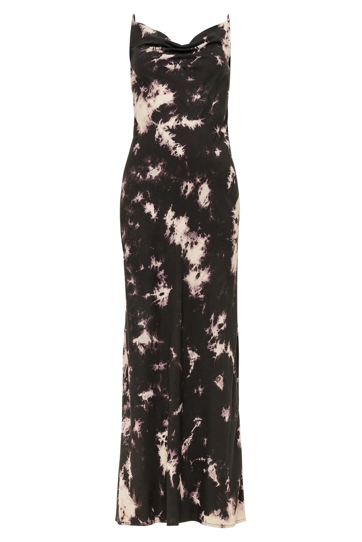 Carolina K - Slip Dress in Tye Dye black and white, available at LaSource in Darien