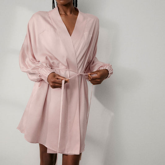 Washable Silk Robe