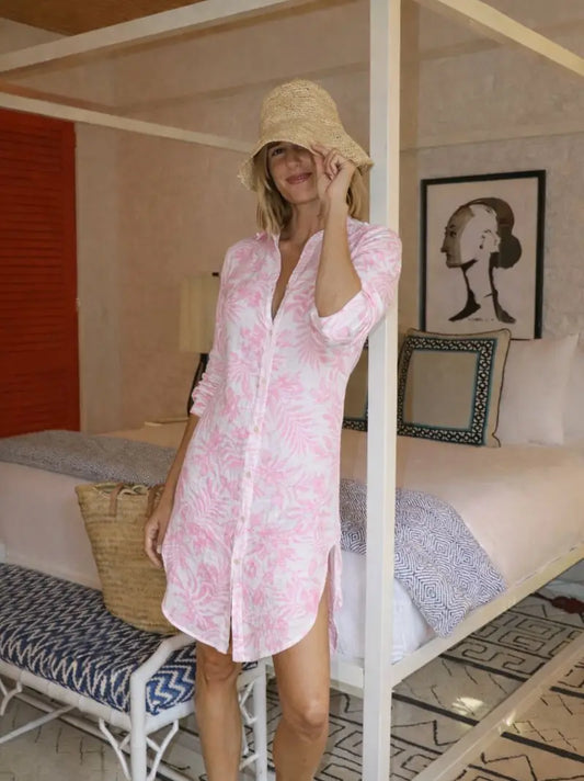 Boyfriend Gauze Tunic
