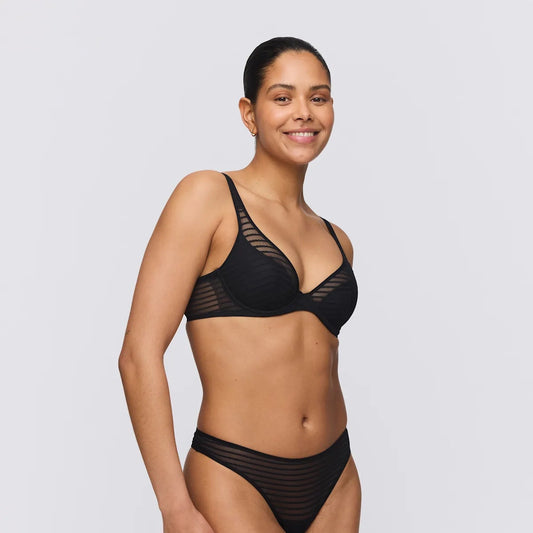 Basyl Half Padded Plunge Bra