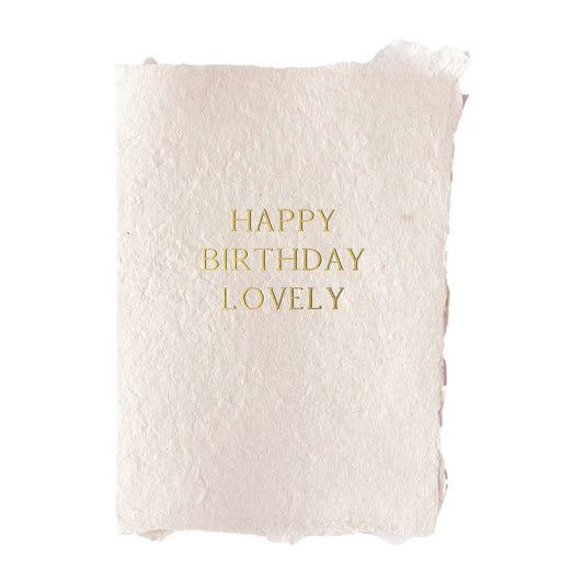 Happy Birthday Lovely Card