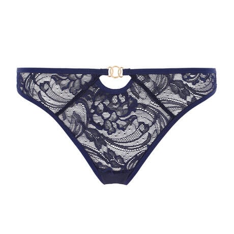 Aubade - Feeling Myself Tanga in Astral Blue, available at LaSource in Darien