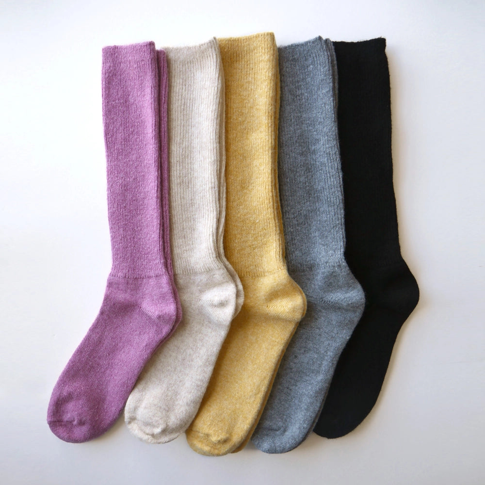 Luxe Cashmere Long Socks