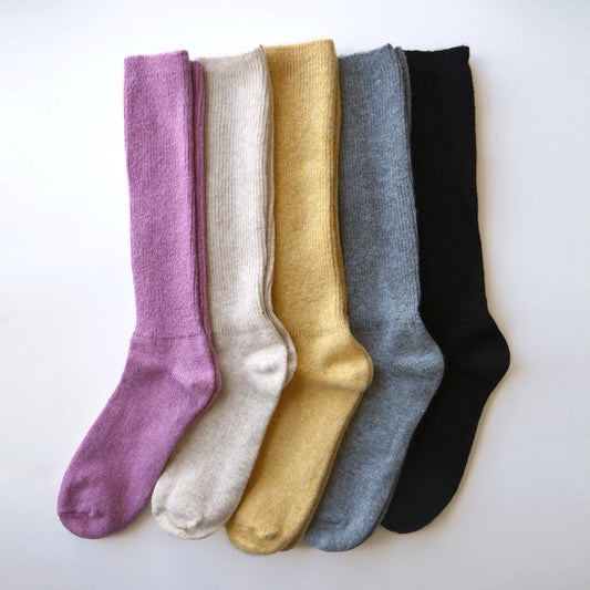 Luxe Cashmere Long Socks