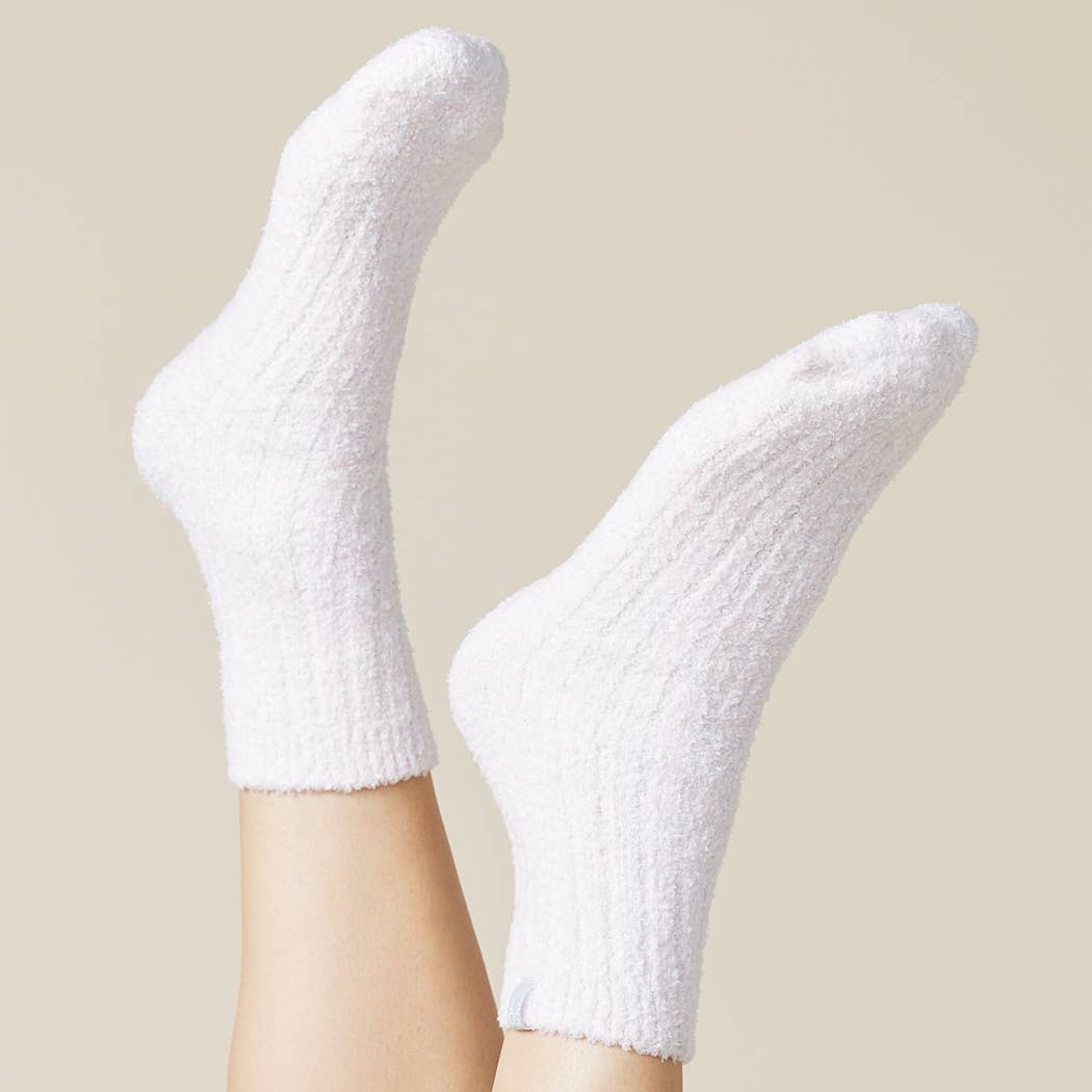 Crew Marshmallow Non-Slip Socks