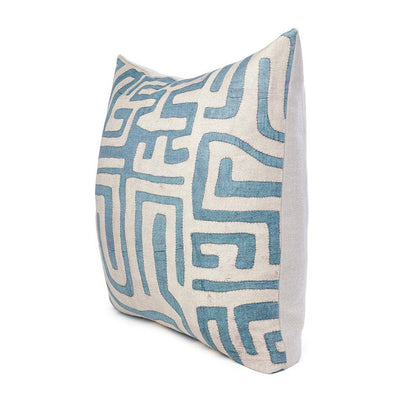 Indigo Classic Kuba Cloth Pillow