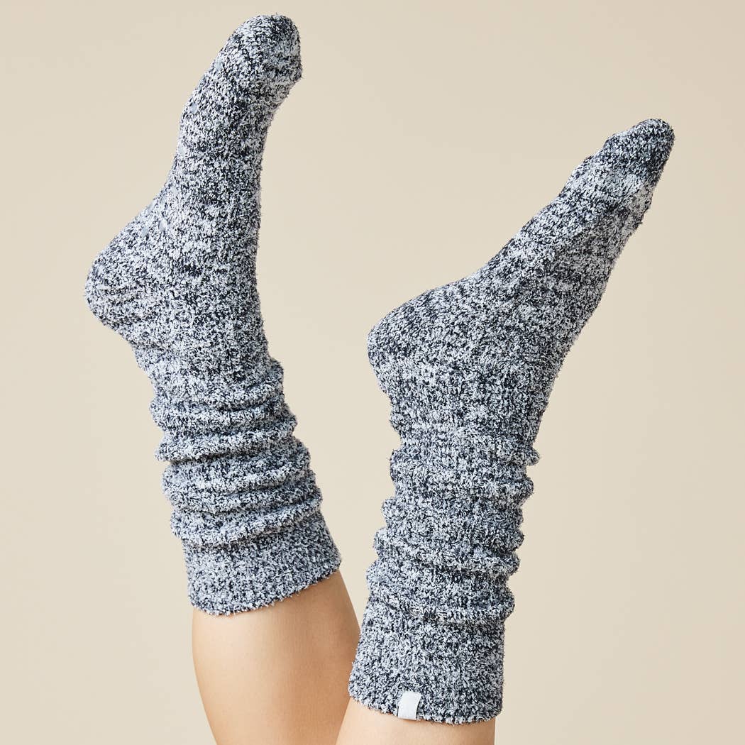 Women's Soft, Cozy, Slouchy Marshmallow Socks with Grippers