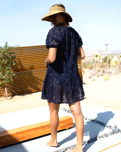 Kelly Seaside Eyelet Dress