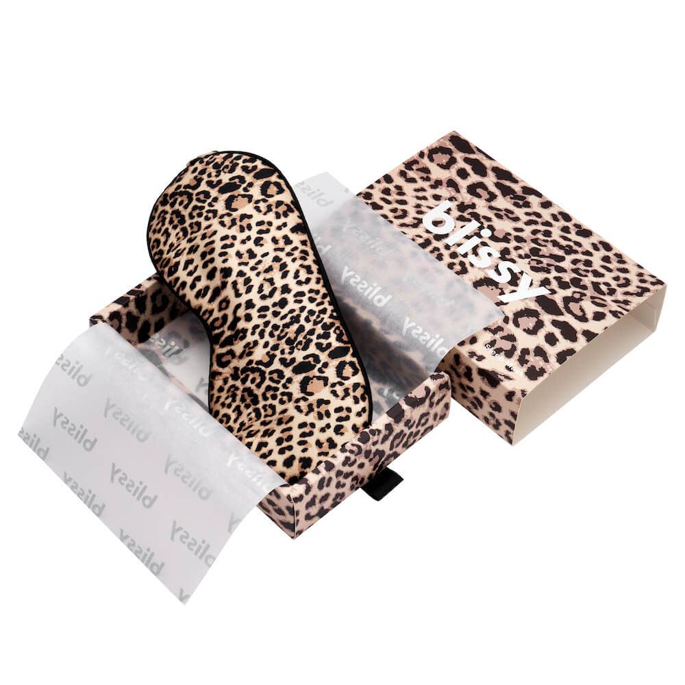 Sleep Mask in Leopard