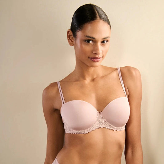 Jane Lace Trim Balcony Bra
