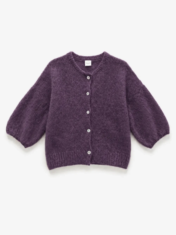 Cloudy Mohair Cardigan