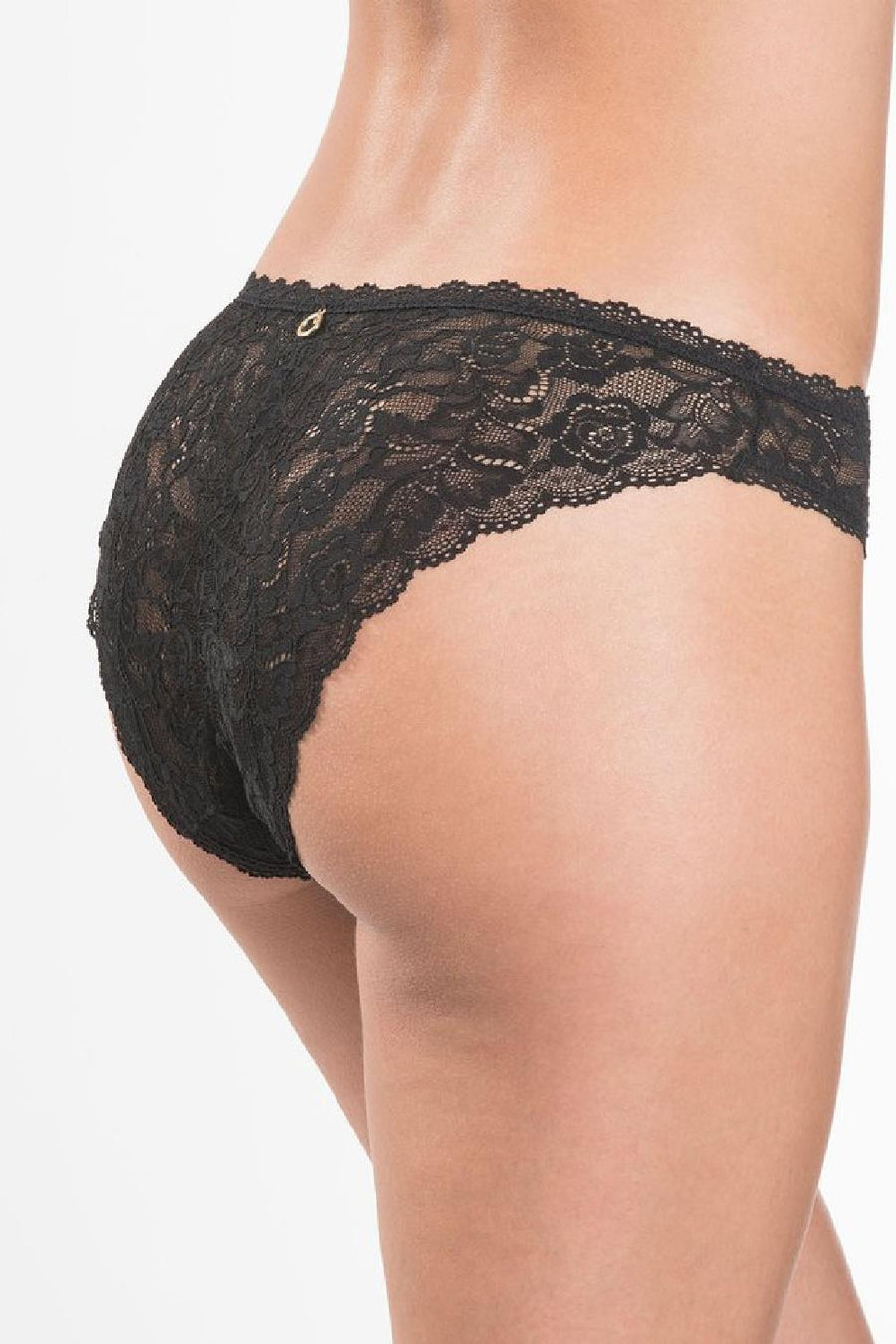 Aubade - Rosessence Italian Brief in black, available at LaSource in Darien