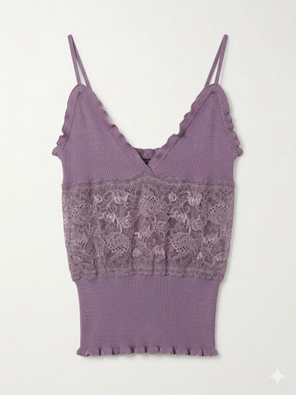 Lace Strappy Top
