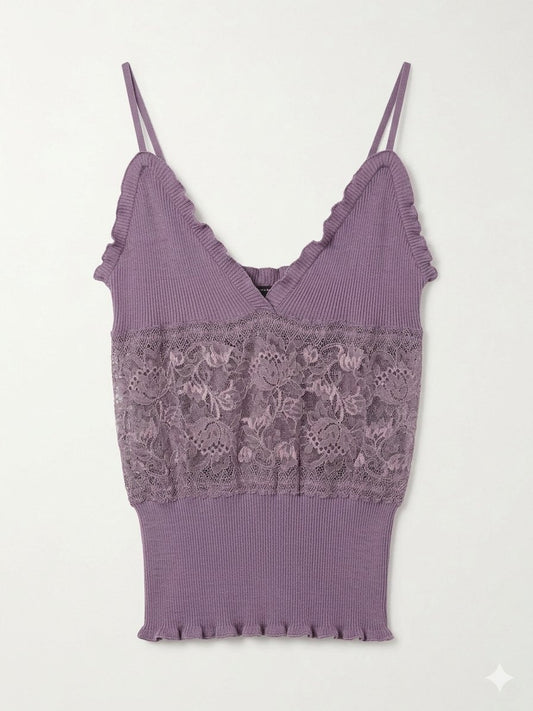 Lace Strappy Top