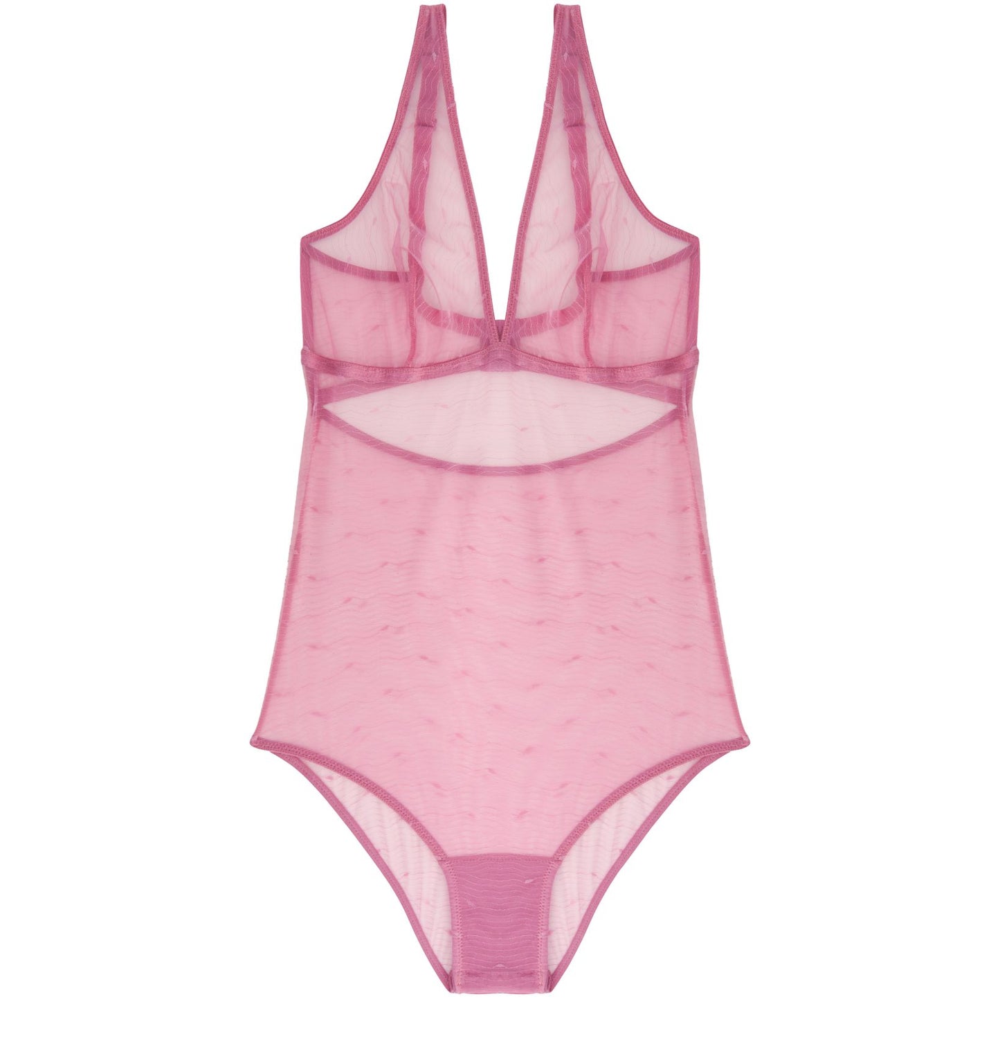 Else Lingerie - Kate Soft Plunge Bodysuit in Wildrose, available at LaSource in Darien.