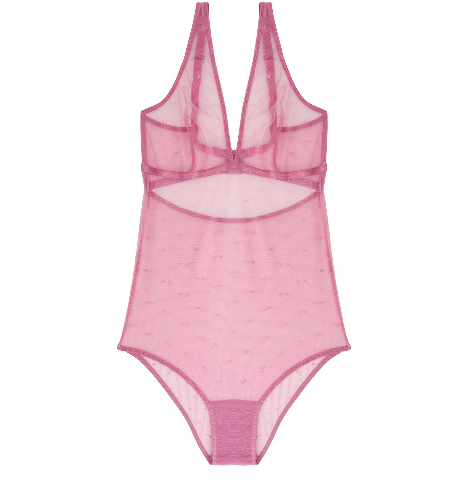 Else Lingerie - Kate Soft Plunge Bodysuit in Wildrose, available at LaSource in Darien.