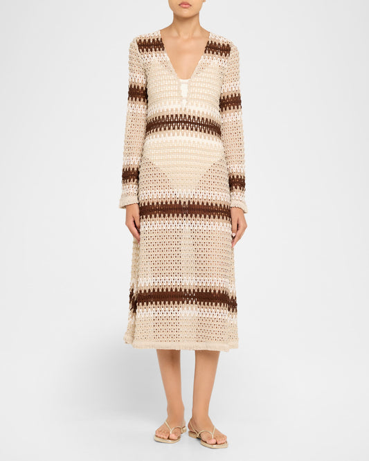 Hannah Crochet Cover-Up Dress