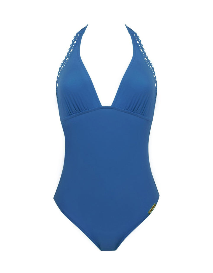 Ajourage Halter One Piece Swimsuit