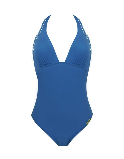 Ajourage Halter One Piece Swimsuit