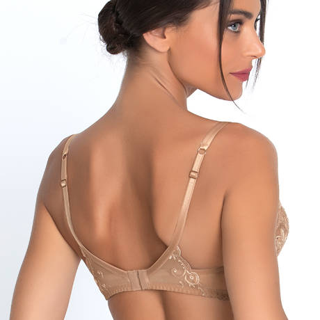 Lise Charm Desse En Glam Demi Cup Bra in Nude at LaSource in Darien