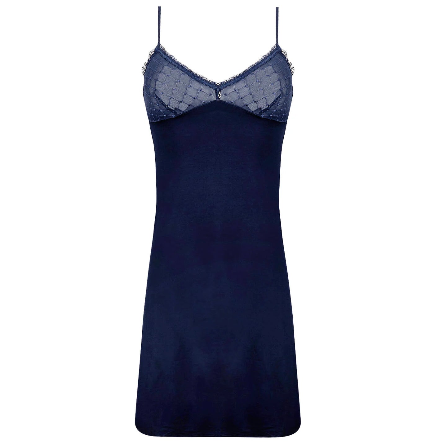 Antigel Agenda - Plaisir Nightie In marine, available at LaSource in Darien