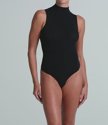 Ballet Mockneck Sleeveless Bodysuit