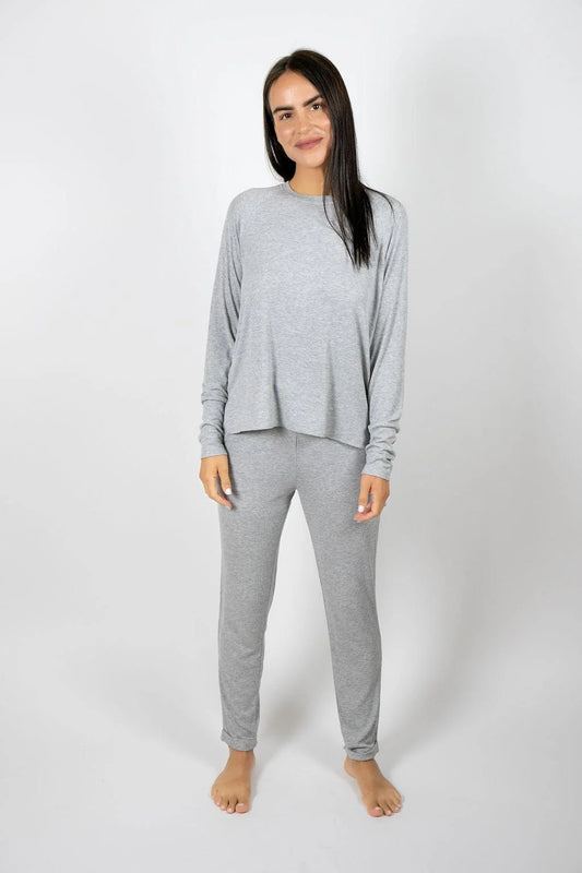 Ribbed Long Sleeve Top