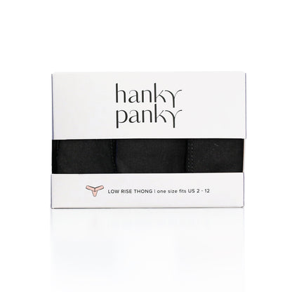 3 Pack Low Rise Thongs