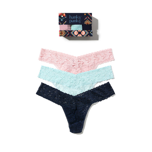Lowrise Thong - 3 Pack