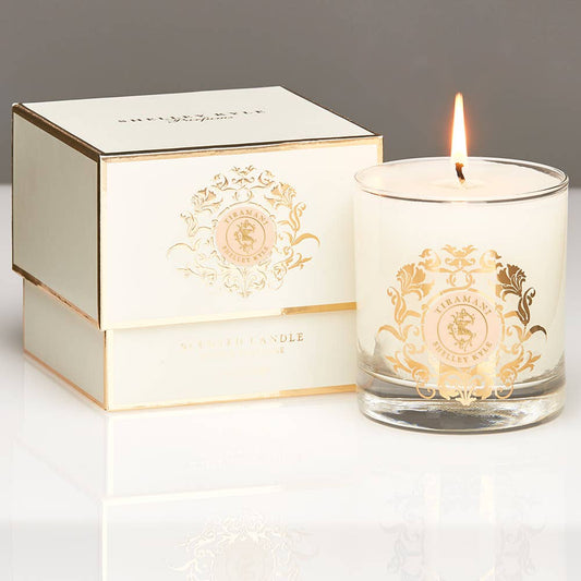 Shelley Kyle Classic Tiramani Candle available at LaSource in Darien