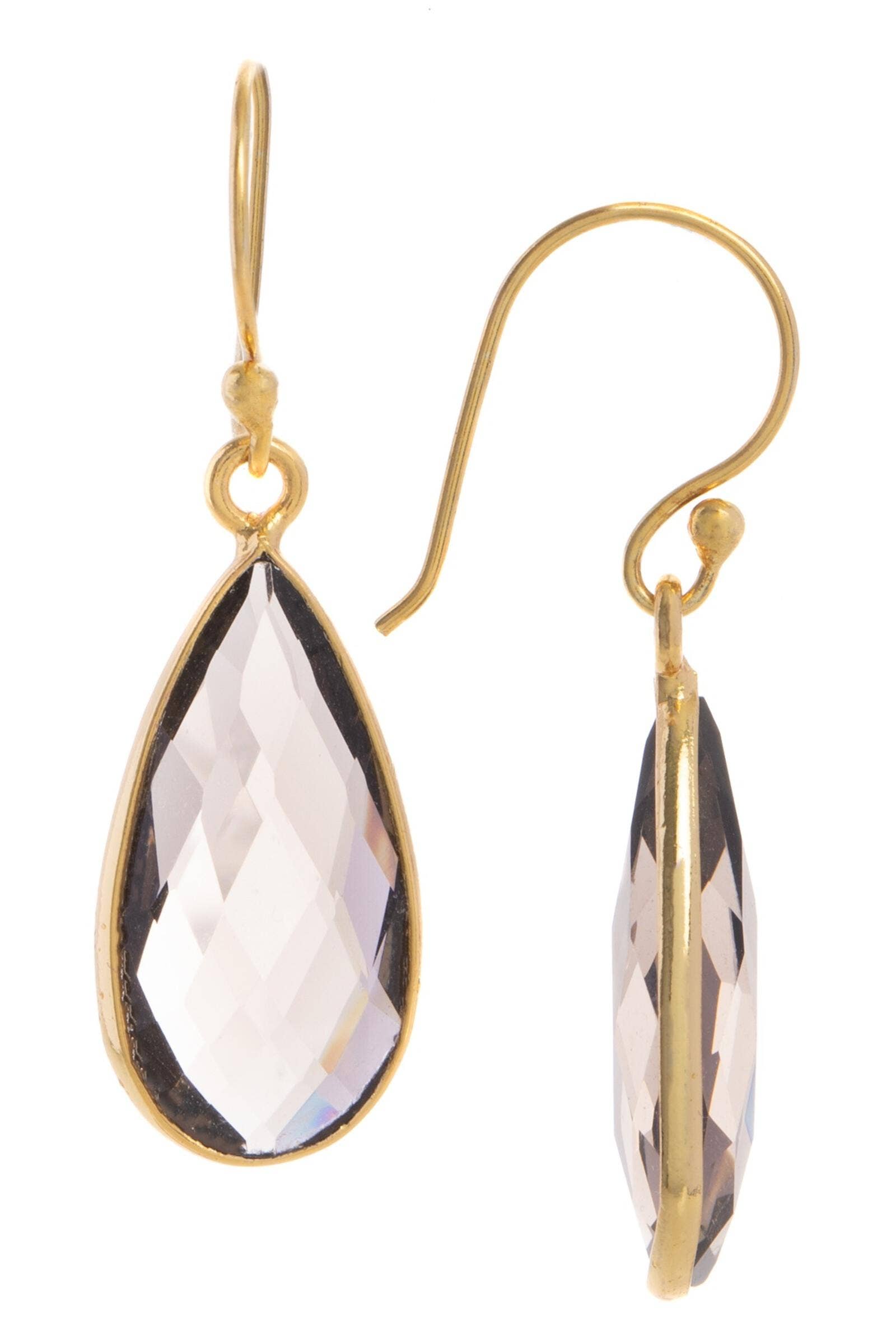 Saachi- JWL Single Drop Earring, available at LaSource in Darien.