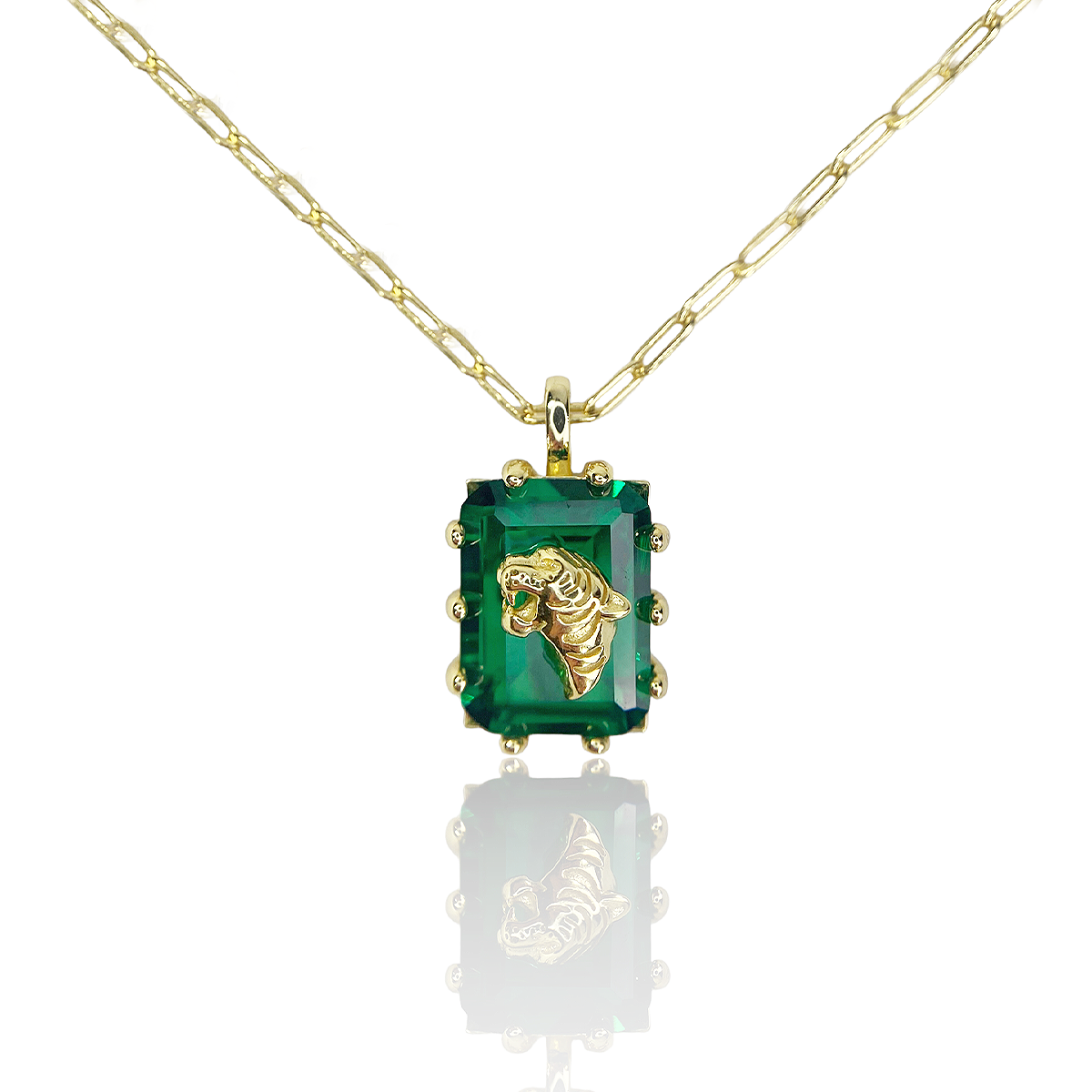 Spitfire Girl JWL Bengal Pendant Necklace available at LaSource in Darien