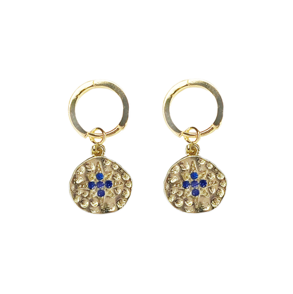 JWL Supernova Gold Huggie Earrings