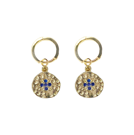 JWL Supernova Gold Huggie Earrings